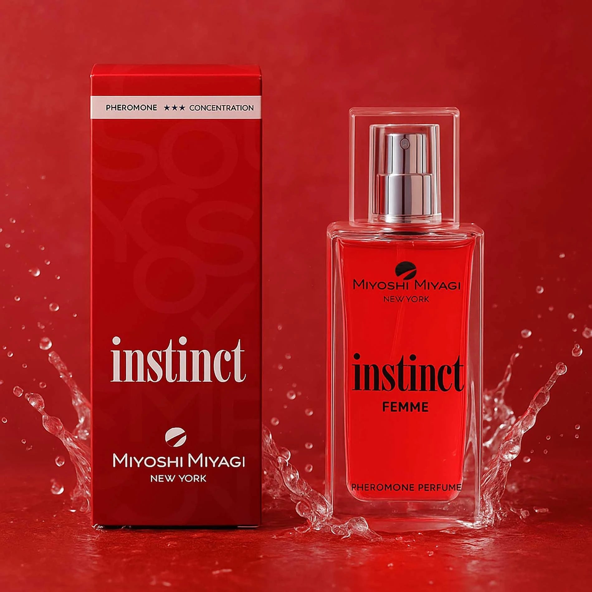 Miyoshi Miyagi INSTINCT parfums phéromones 50ml FEMME