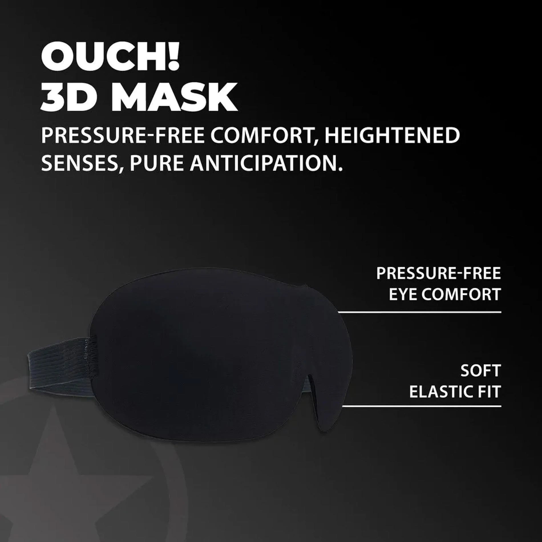 Masque 3D - Noir