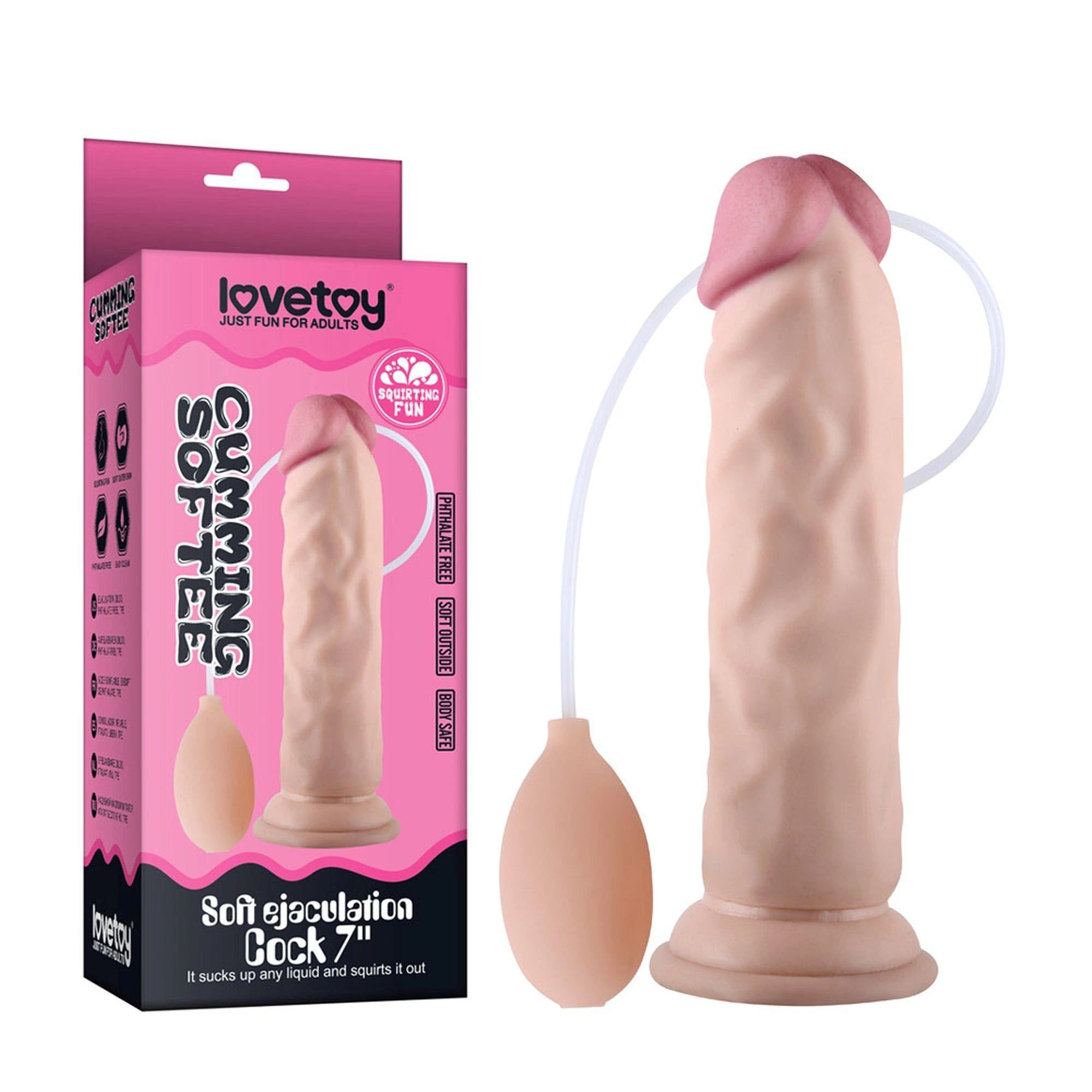 8.5″ Soft Ejaculation Cock