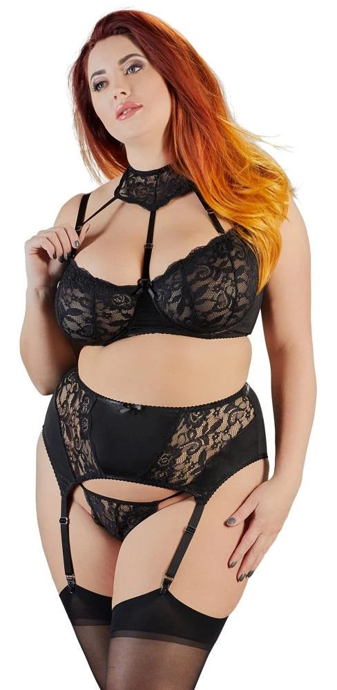 Ensemble soutien-gorge dentelle 85F/L