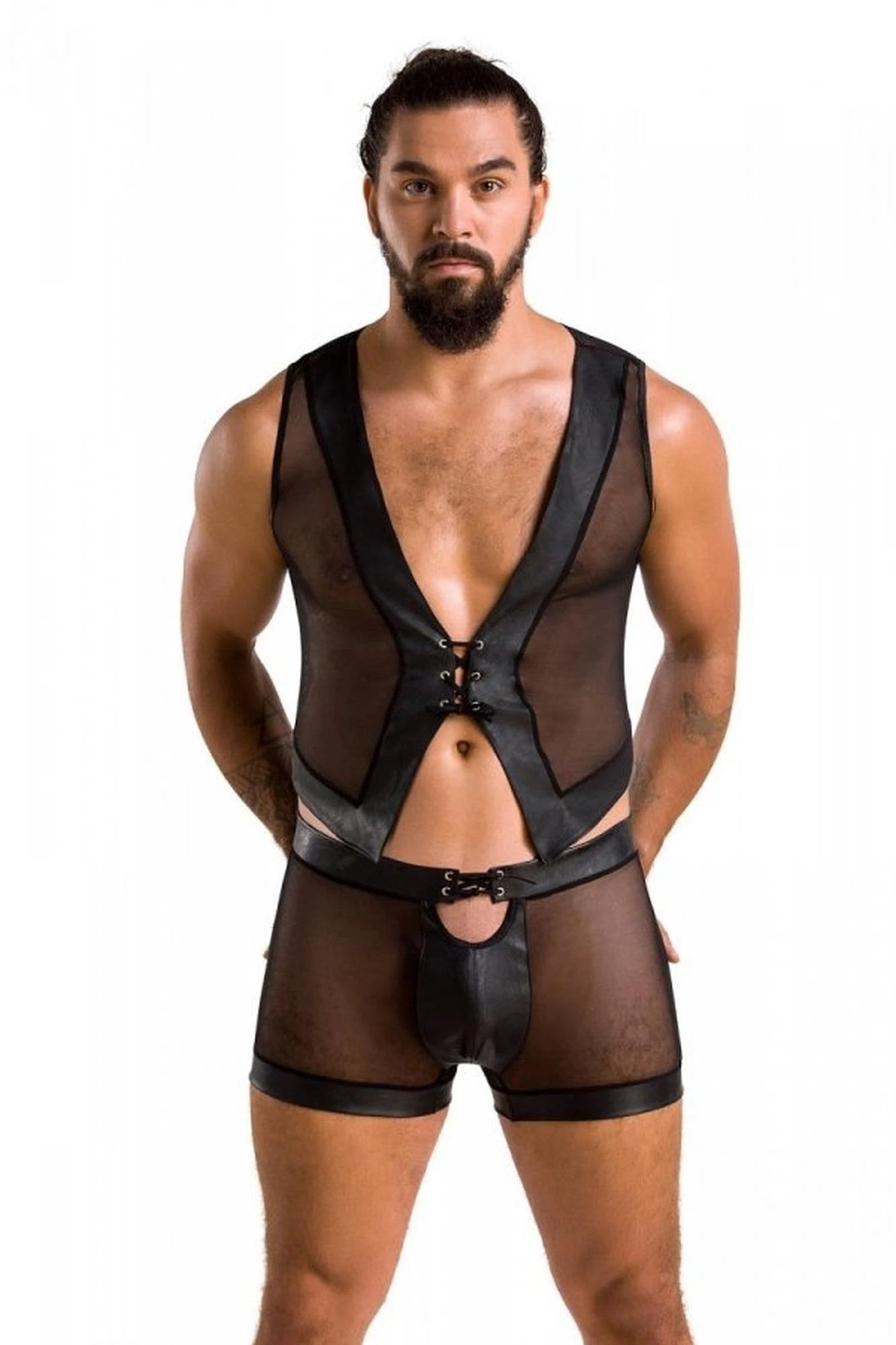 053 SET WILLIAM noir S/M - Passion