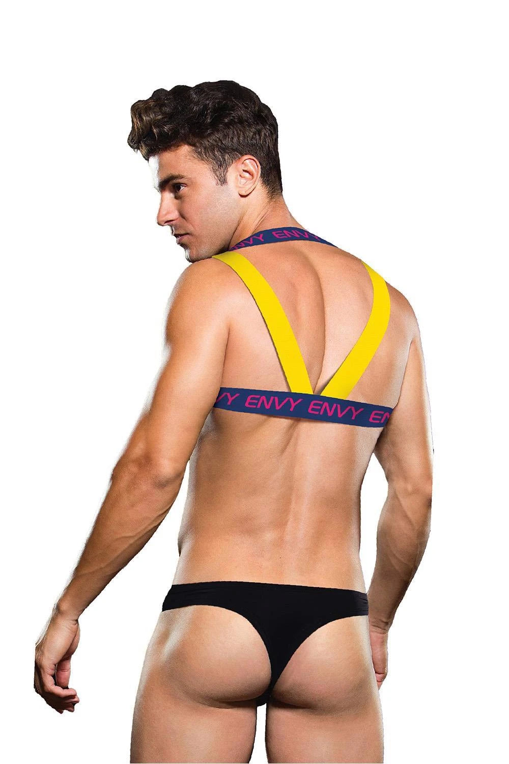 HARNAIS ENVY LOGO BLEU JAUNE, L/XL