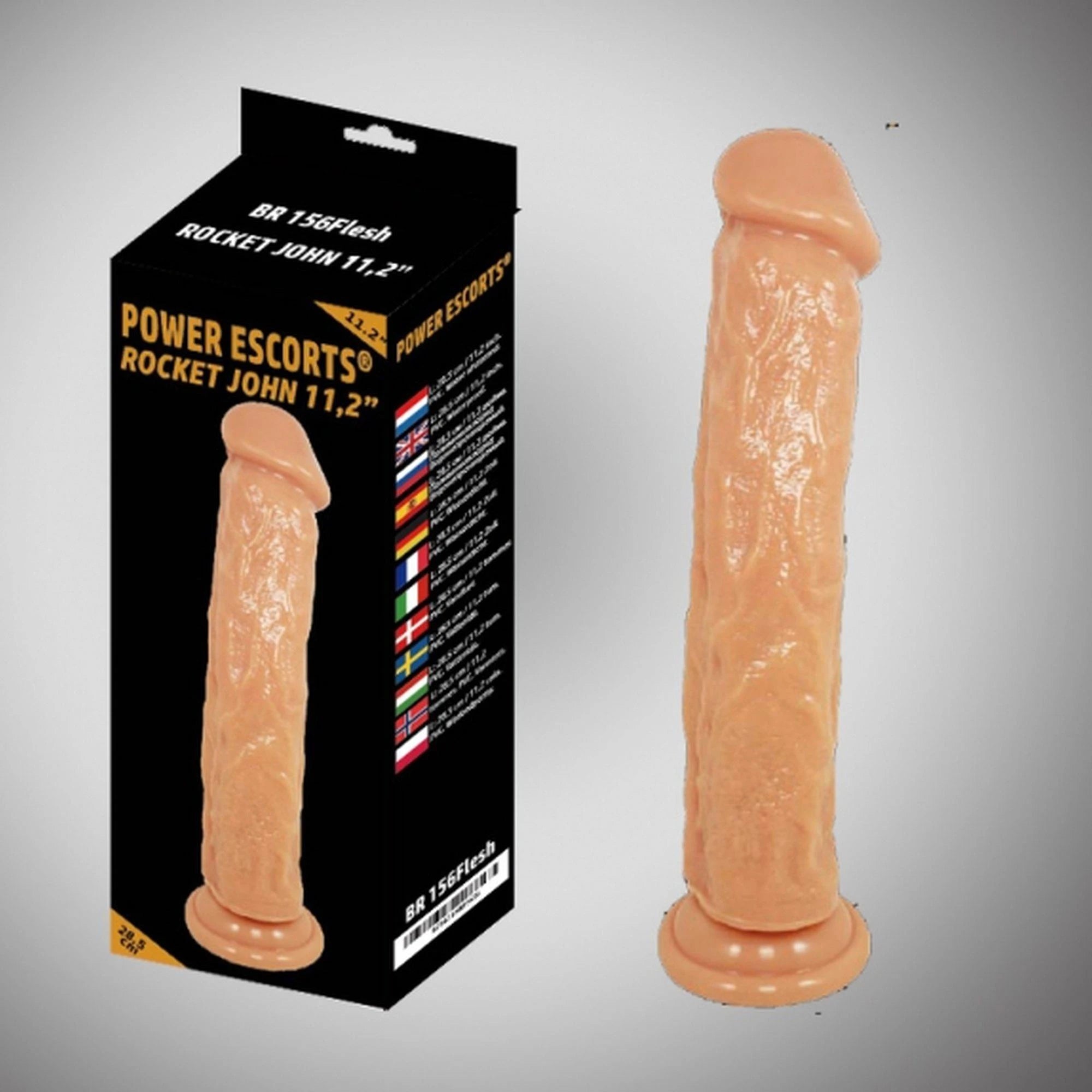 Rocket john  flesh  dildo 11,2 inch / 28.5 cm