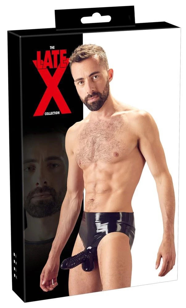 Slip en latex pour homme M