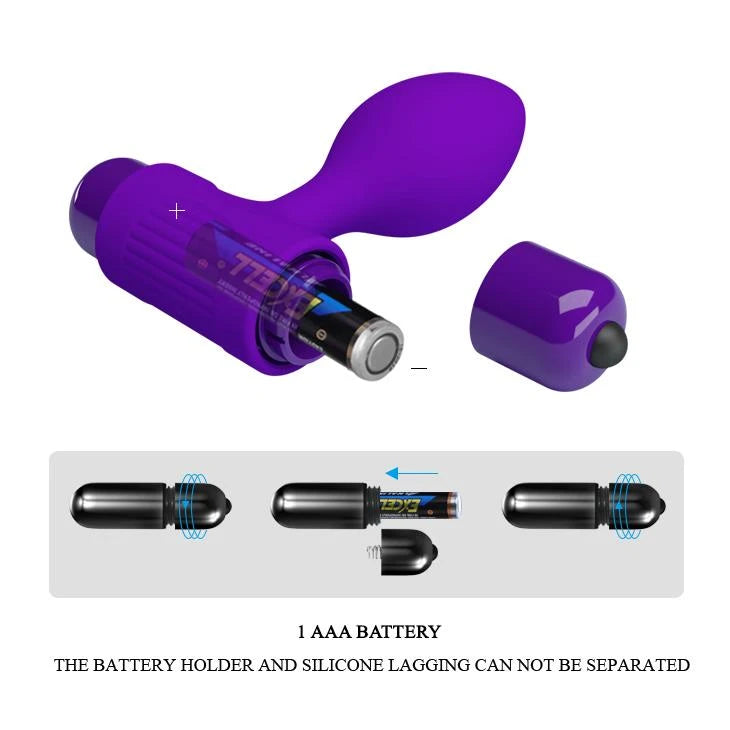 PRETTY LOVE - Vibro plug anal violet