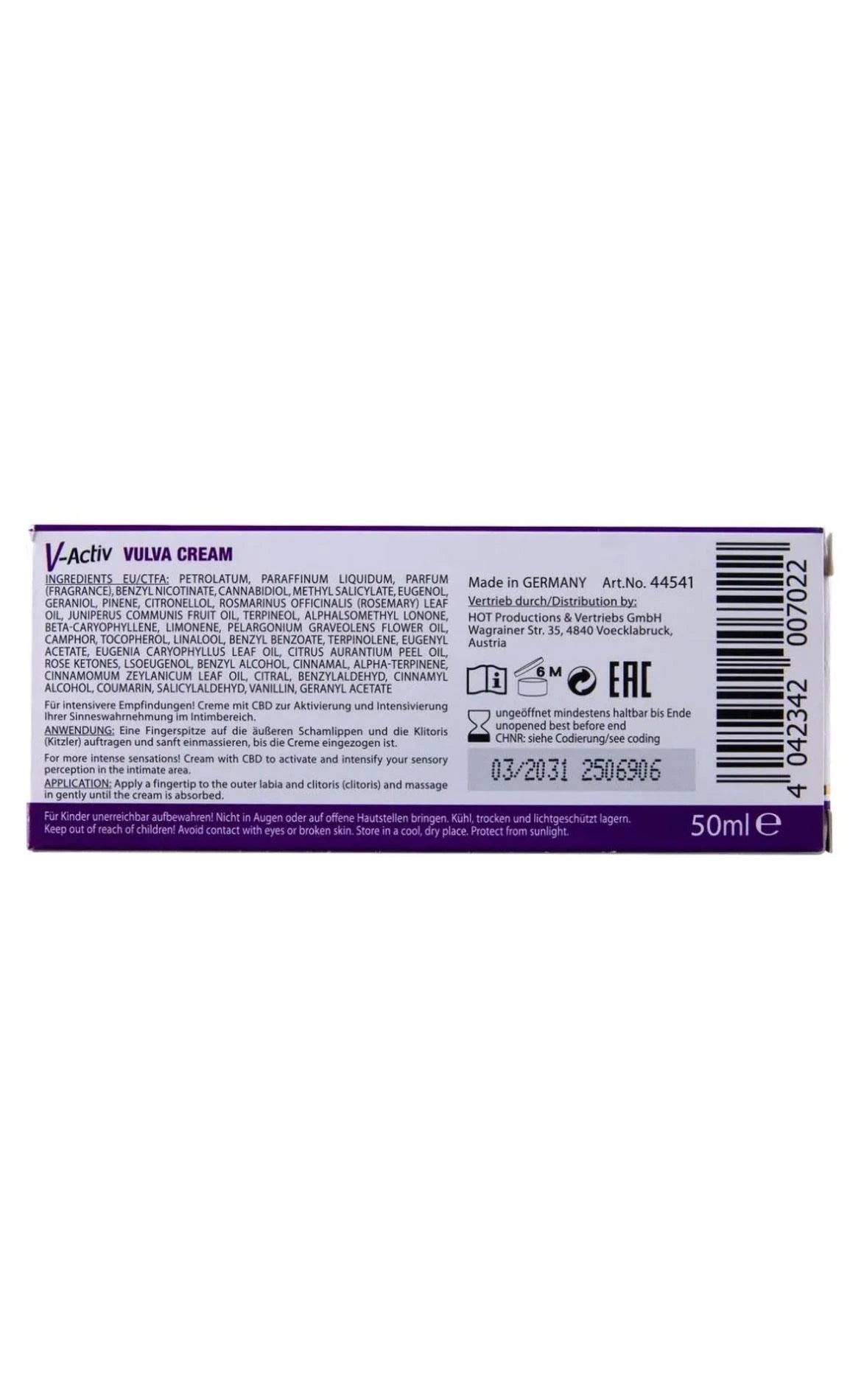V-Activ Vulva Cream