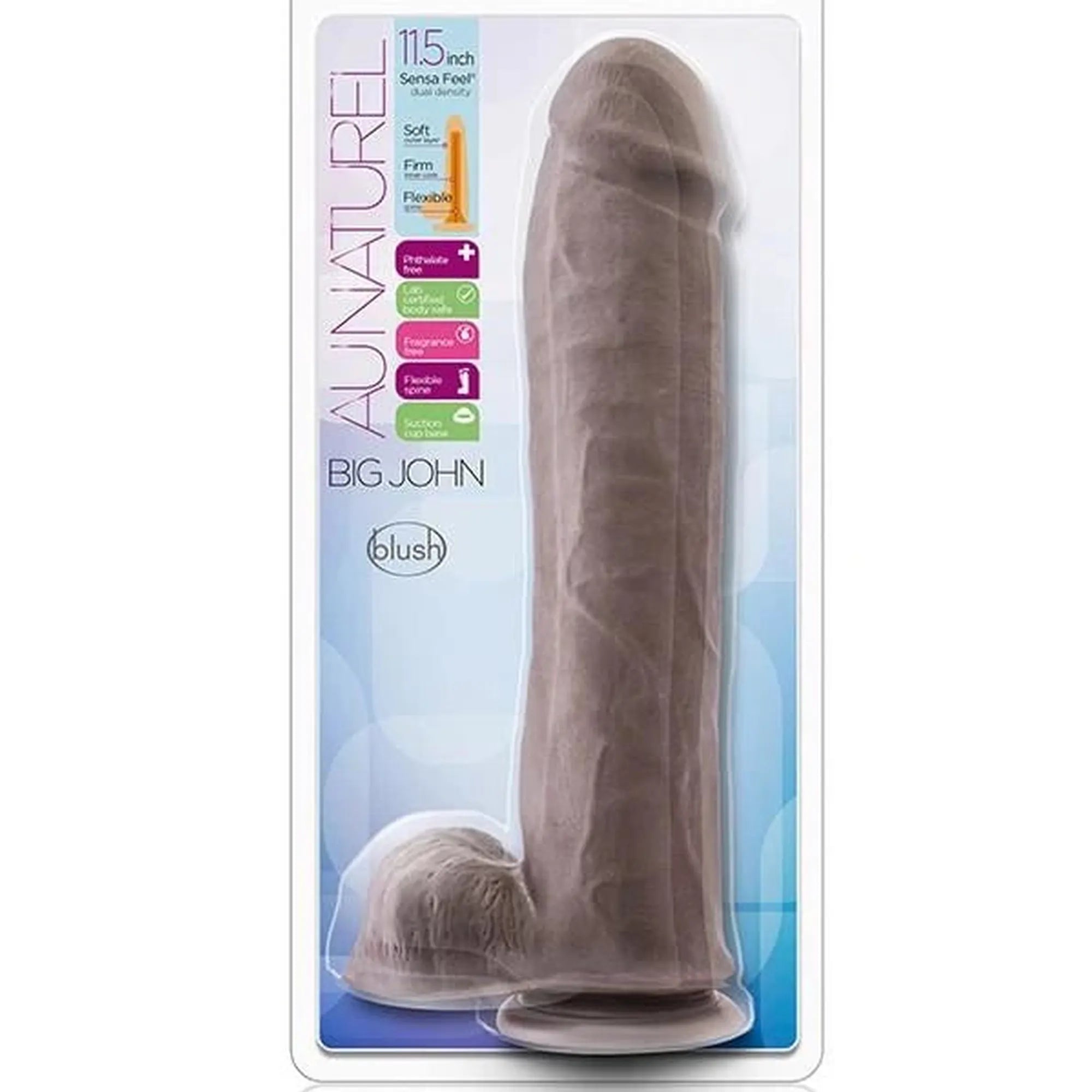AU NATUREL BIG JOHN 11.5INCH DILDO