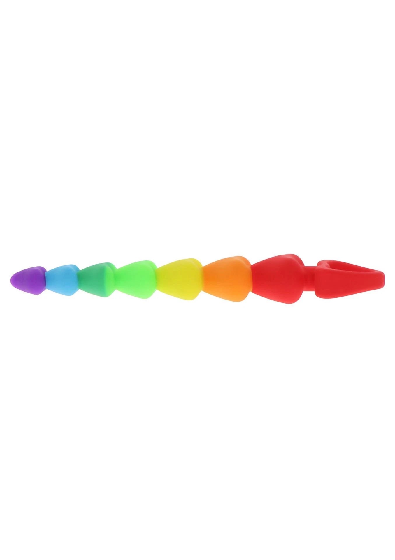 Rainbow Heart Beads Rainbow
