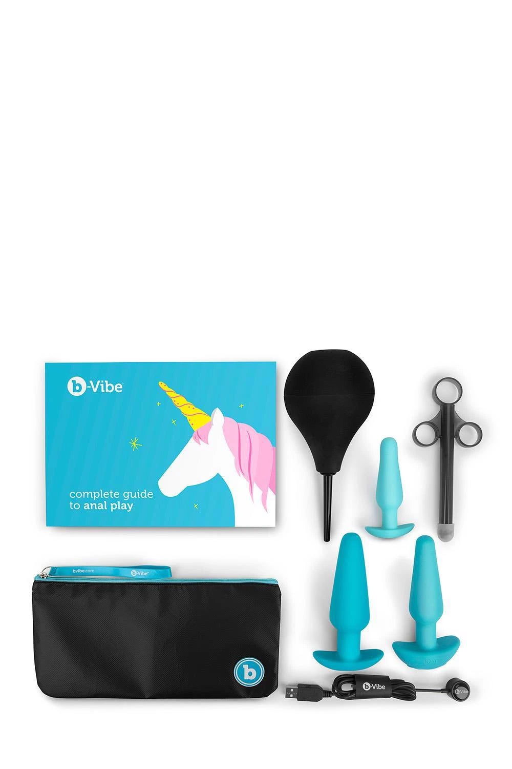 B-VIBE ANAL EDUCATION SET BLACK