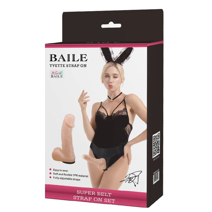 BAILE- HARNAIS ULTRA PASSIONNÉ, STRAP-ON AU CONFORT SENSUEL