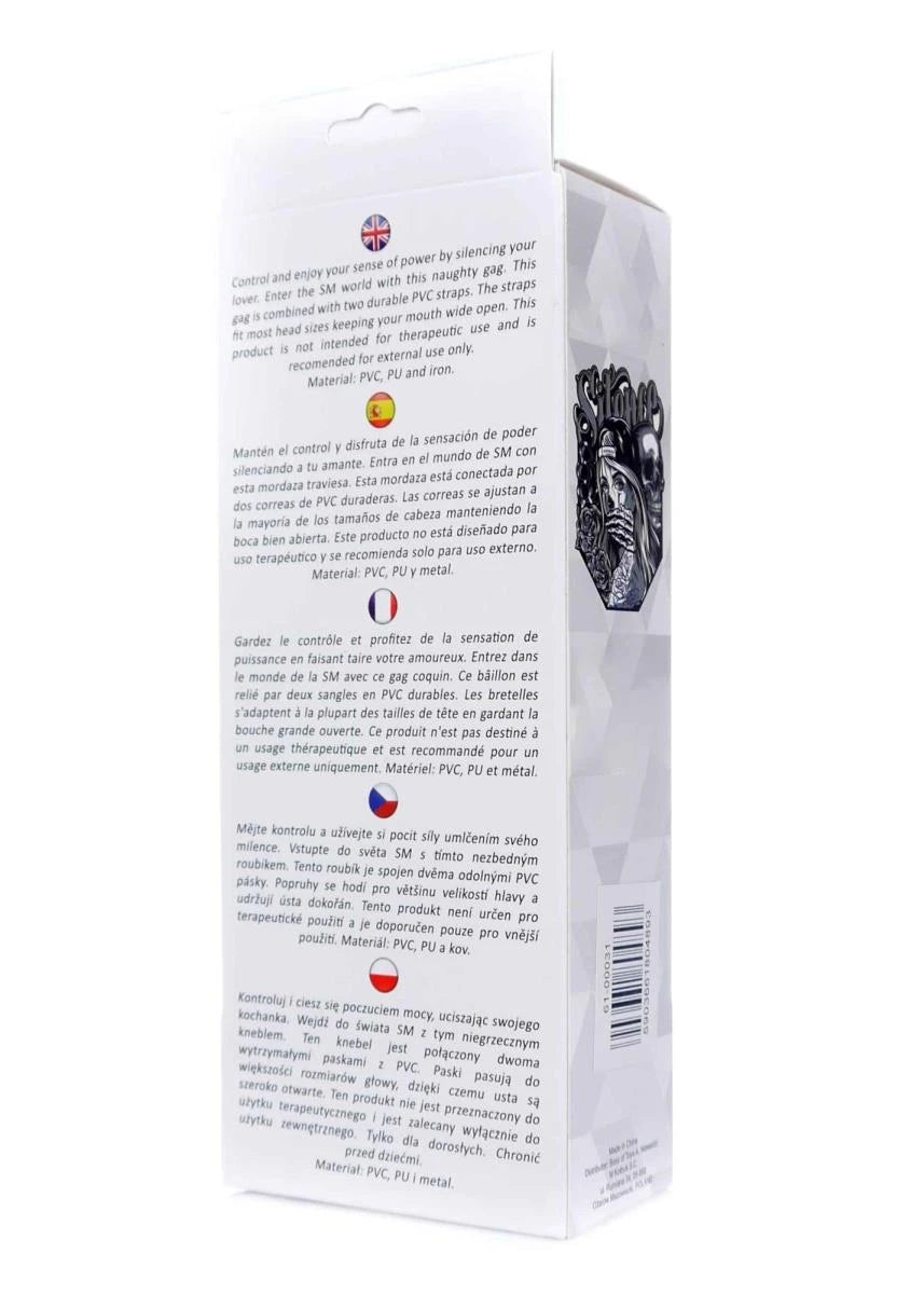 Bâillon boule à sangle – Série Fetish B