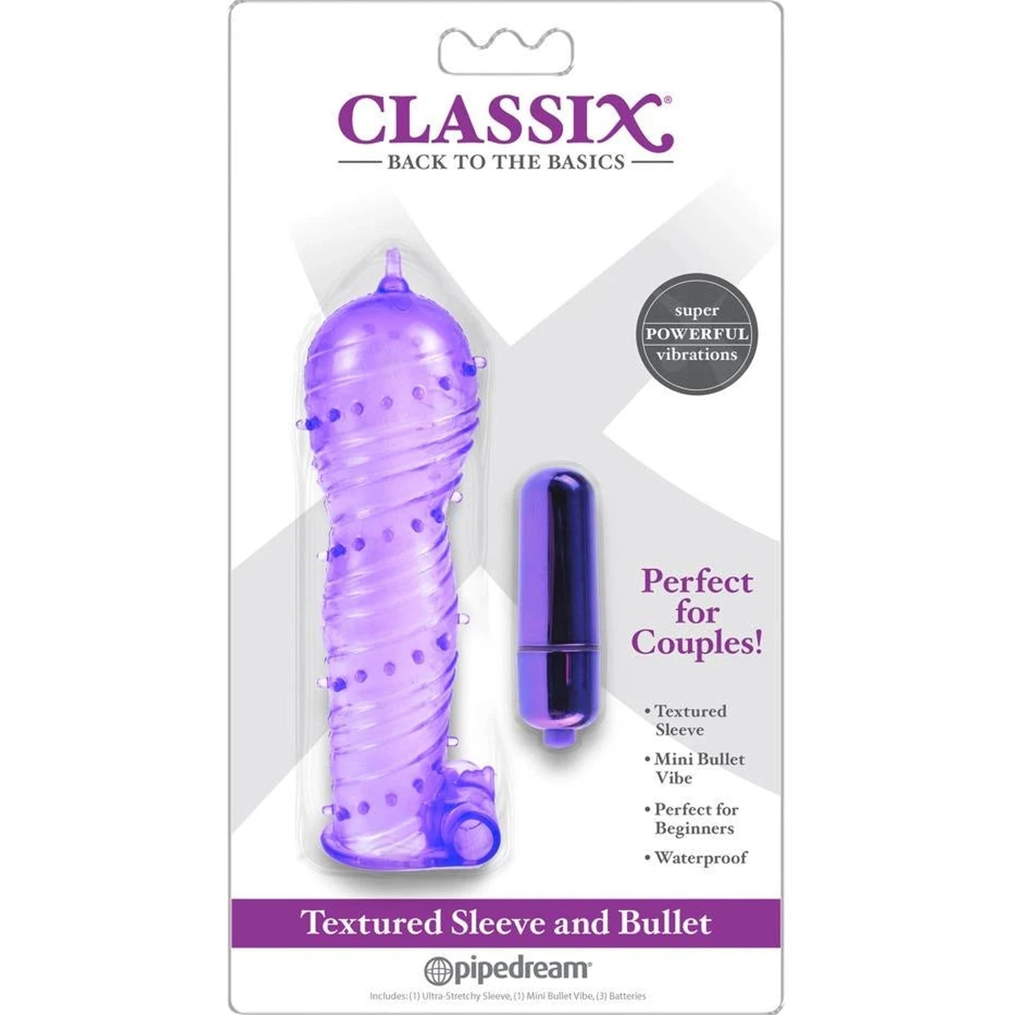 C Textured Sleeve & Bullet Pur