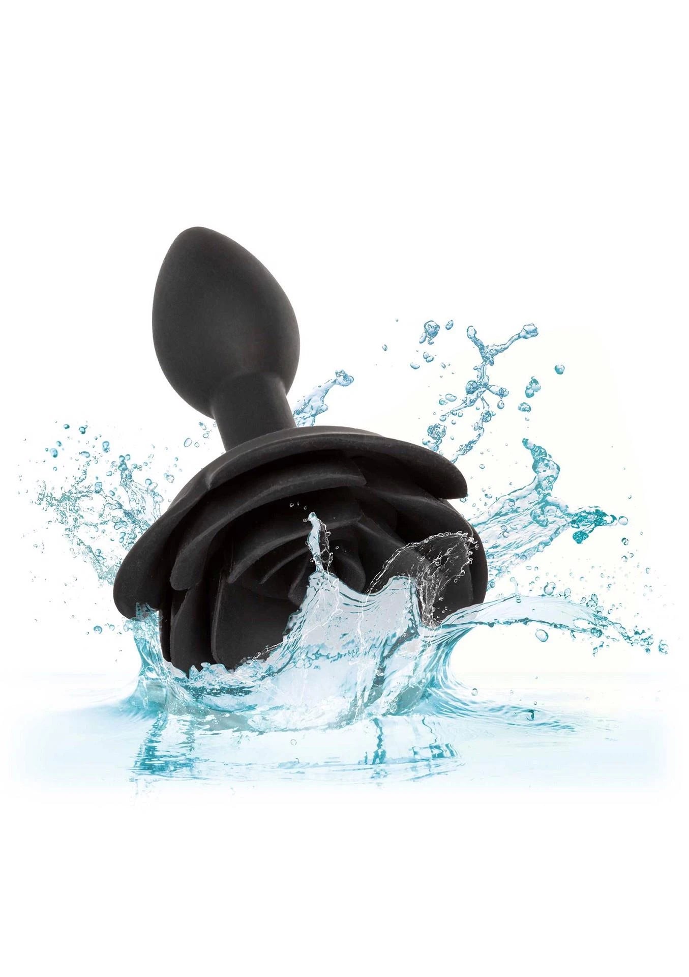 Petit plug anal rose noir