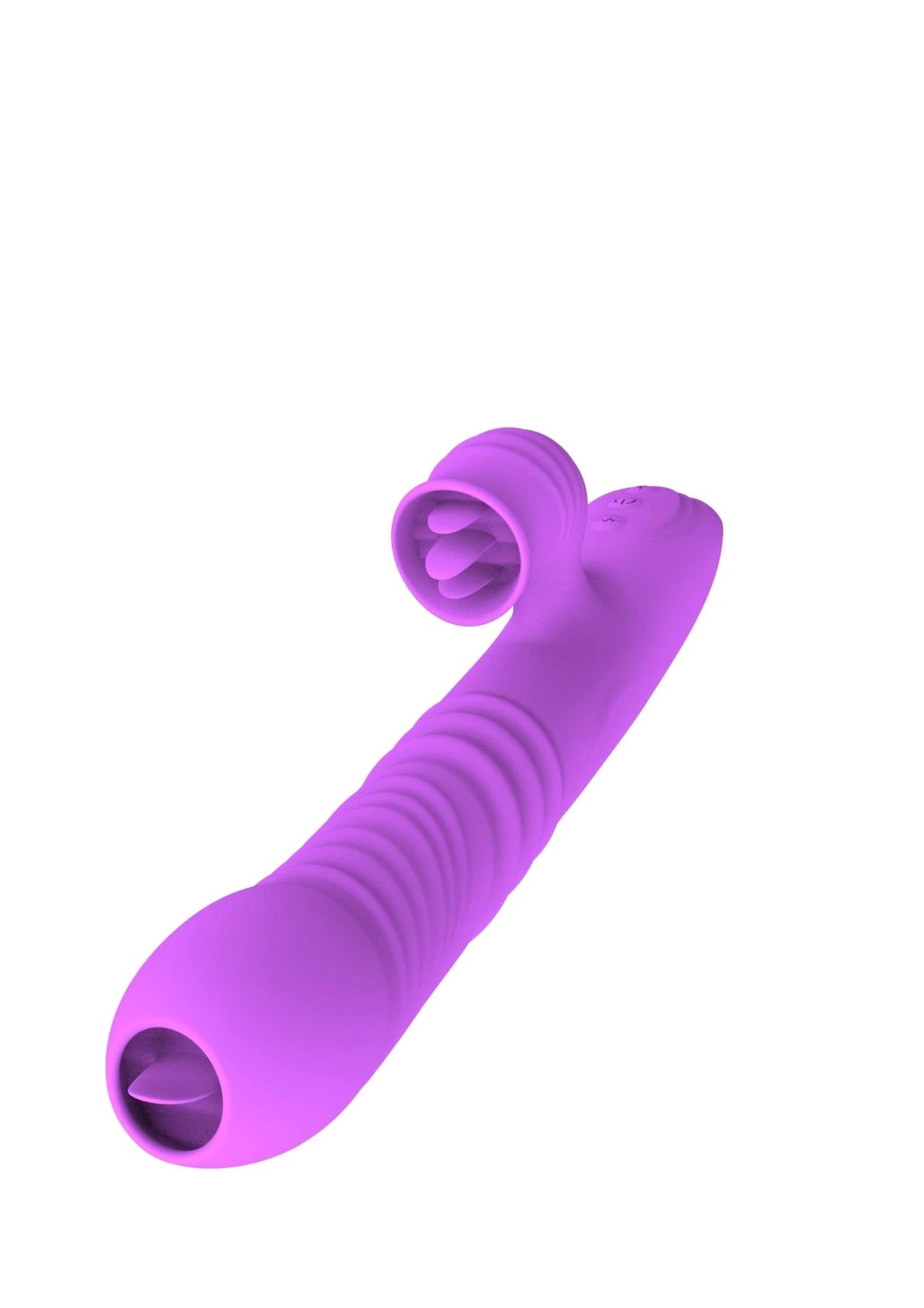 Vibrator-Fanny USB -Purple