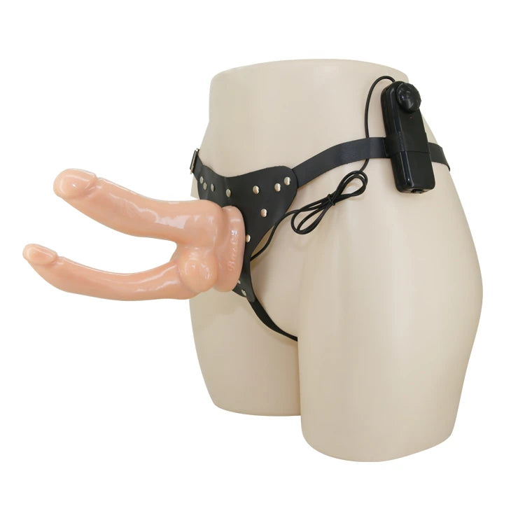BAILE - JESSICA Double Strap-on Vibrating