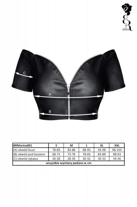 Underwear - BRMARINA001 black top size S