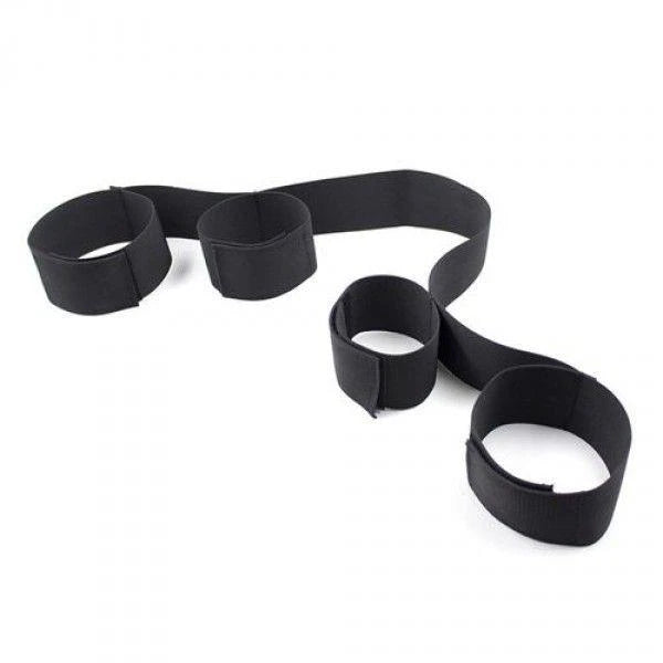 Fixations-Contraignant Easy Down Block Arms Restraint black