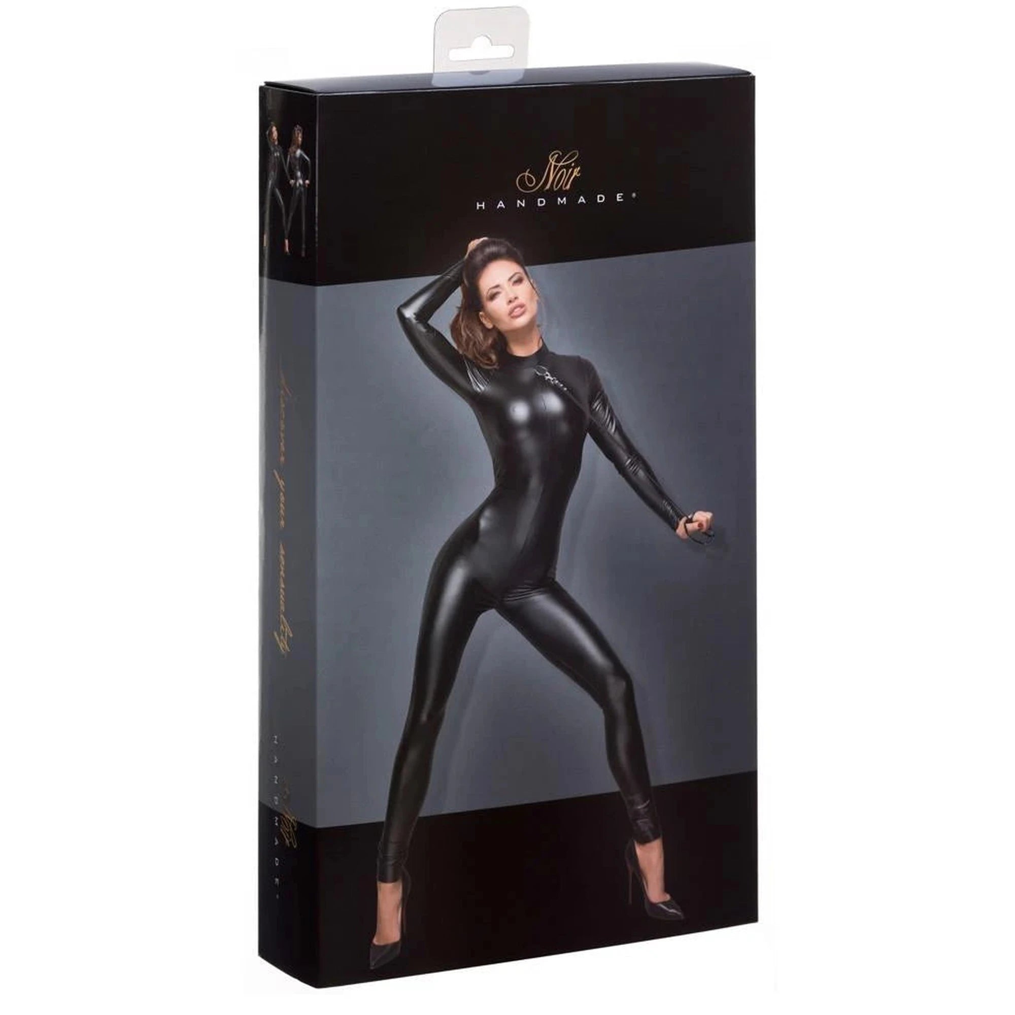 Noir Catsuit Leash L