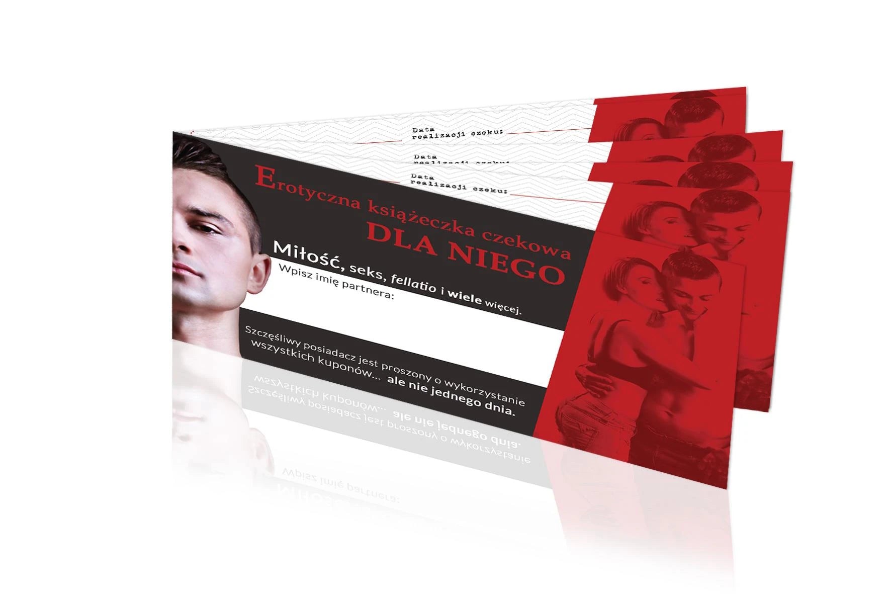 Naughty-Erotic Chequebook for HIM