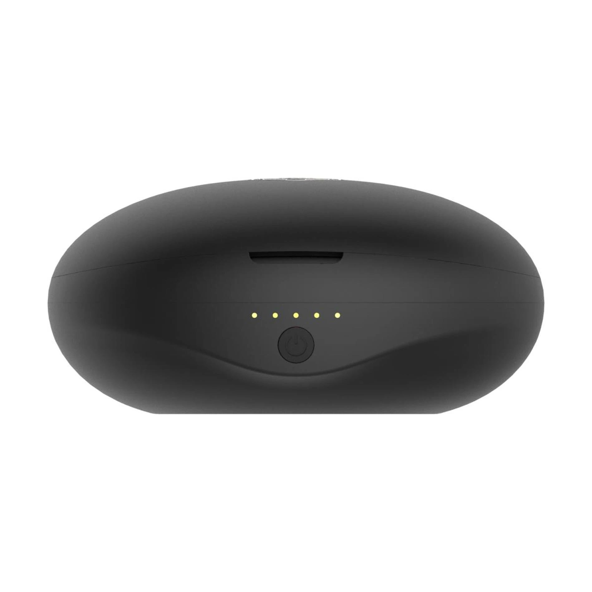 Rosy Gold – C-Shape Vibrator with Luxury Charging Case – Black