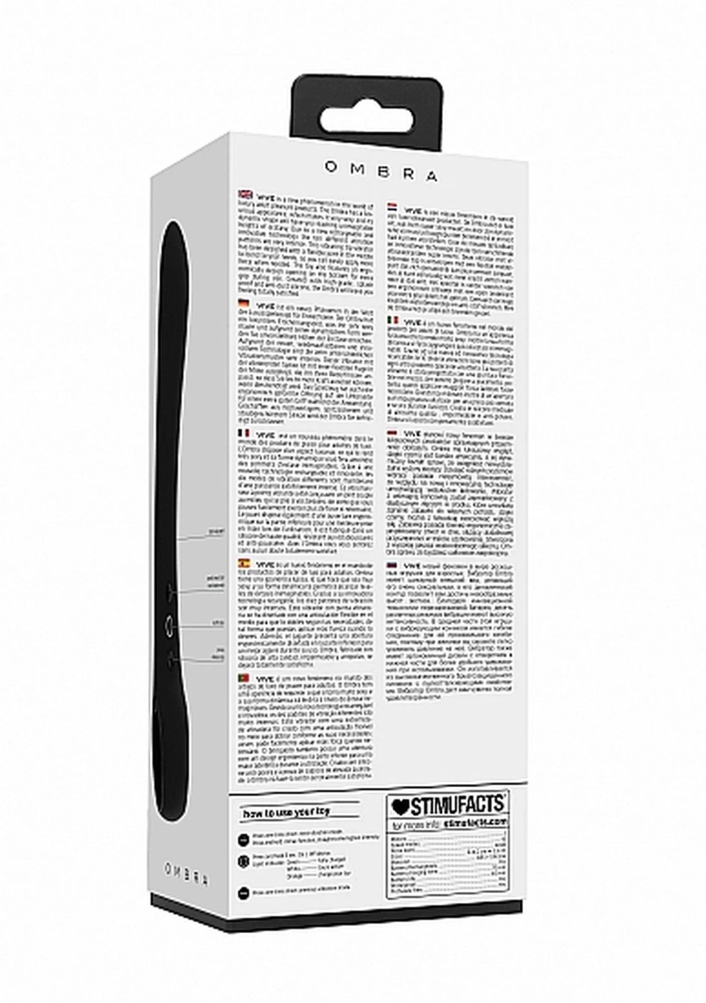 Ombra - Bendable Vibrator - Black