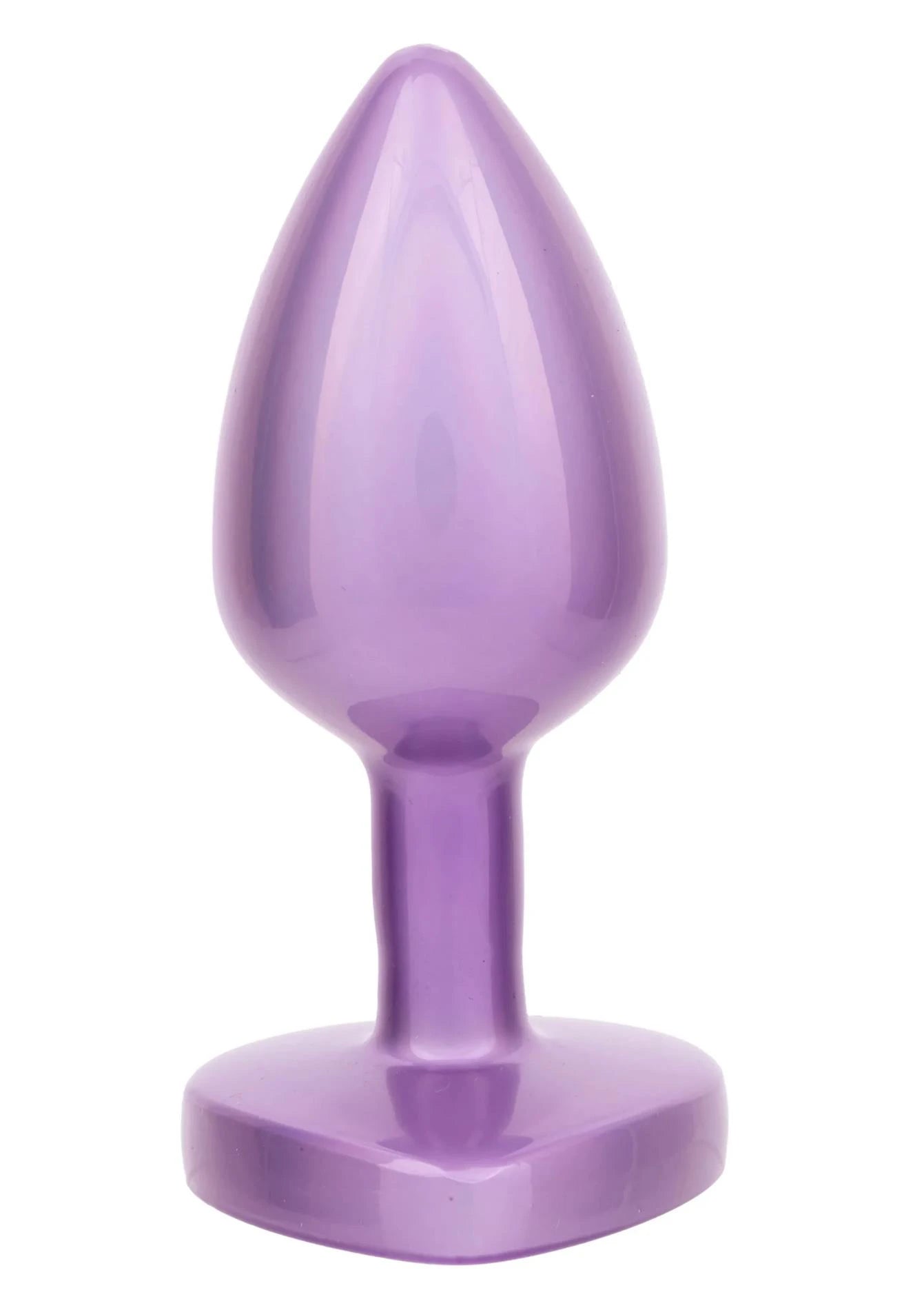 Plug Cœur de Diamant Petit Violet