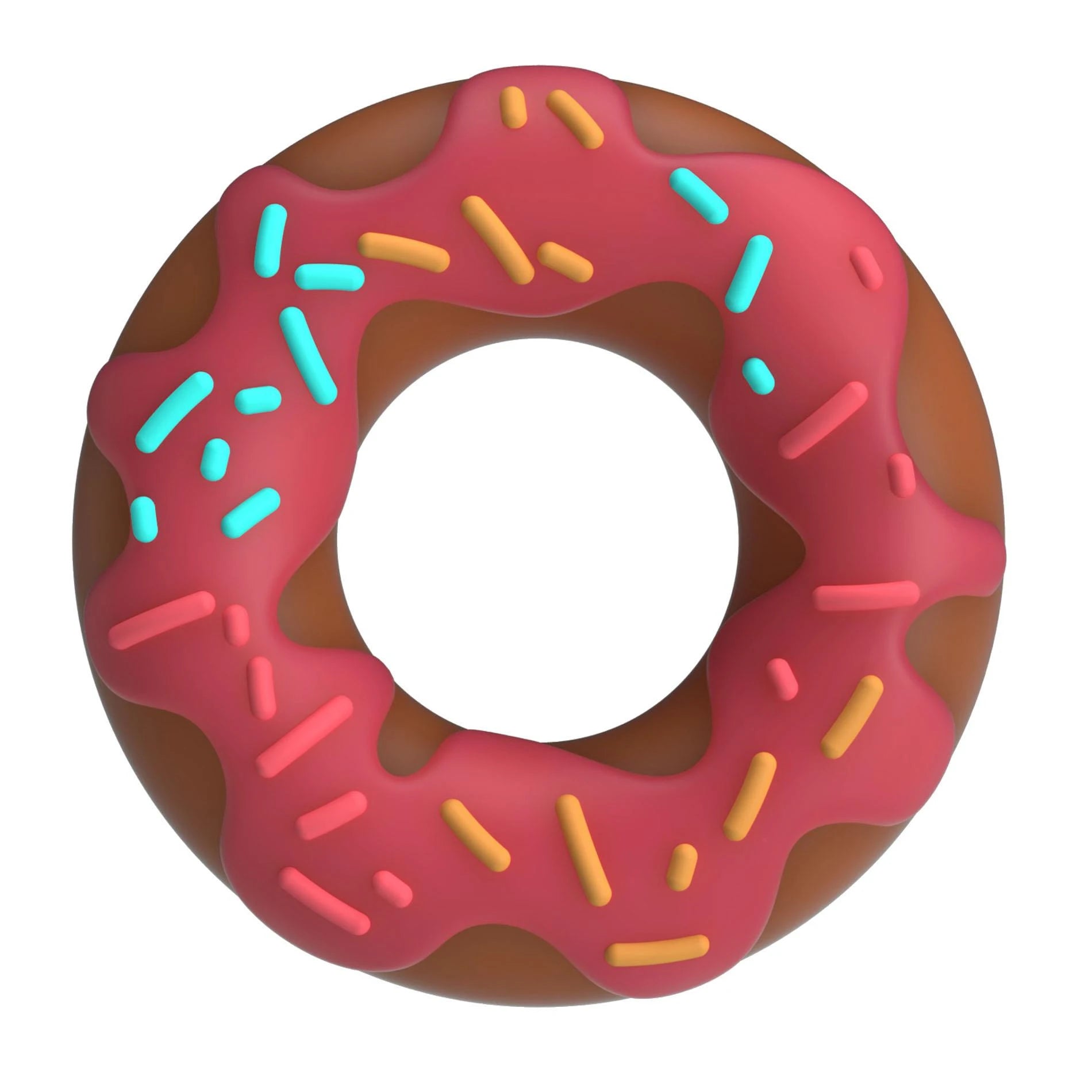 Anneau pénien en silicone Pretty Love Berry Super Donut