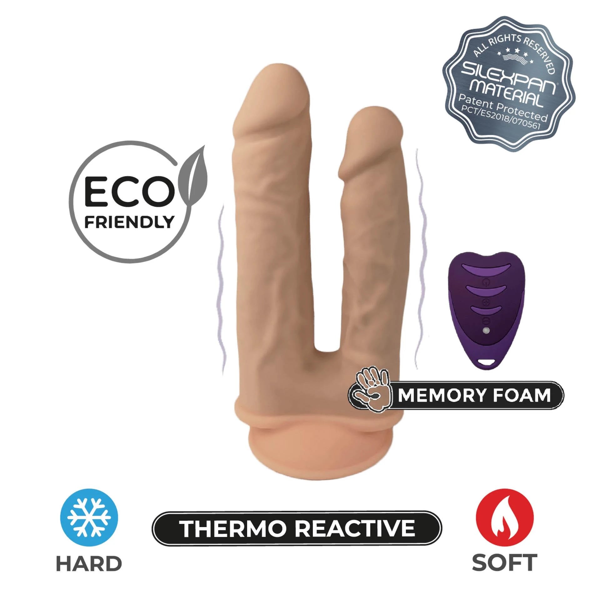 Dildo-SD.Model 1 (8″&7″) Flesh BOX Motor + LRS