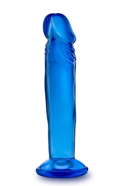 B YOURS SWEET N SMALL 6-INCH DILDO BLUE