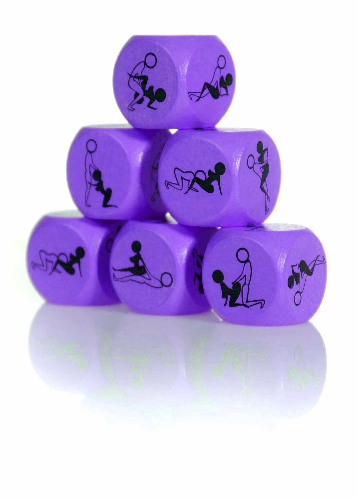 Cube d'Amour 25mm VIOLET - 1 pièce
