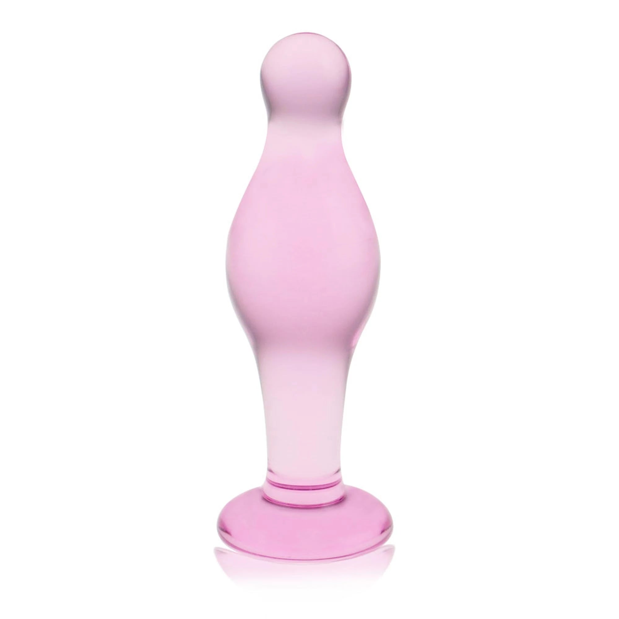 4.5″ Glass Romance Pink