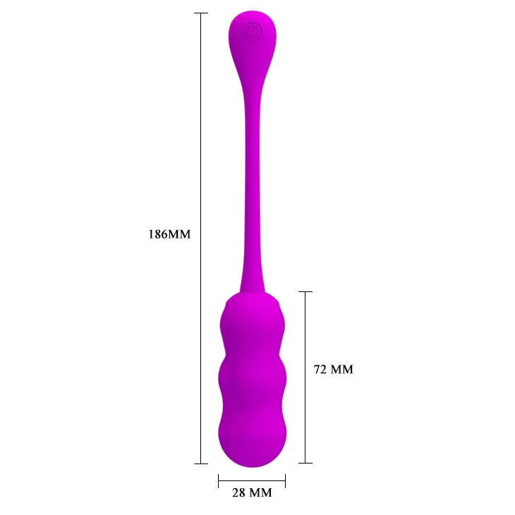 PRETTY LOVE -LESHY, 12 vibration functions Wireless remote control