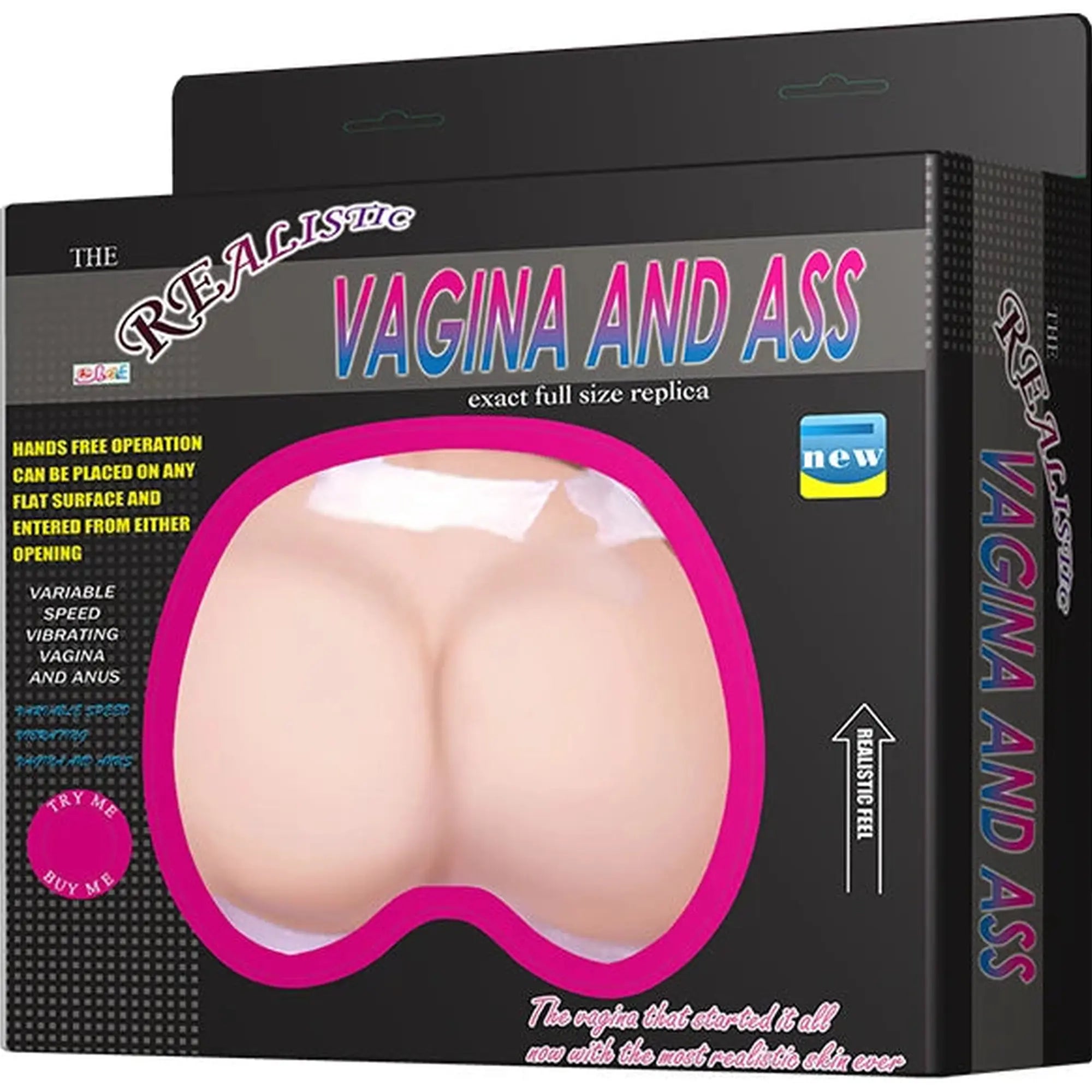 BAILE- VAGINA AND ASS, Heating function Vibration Sex talk