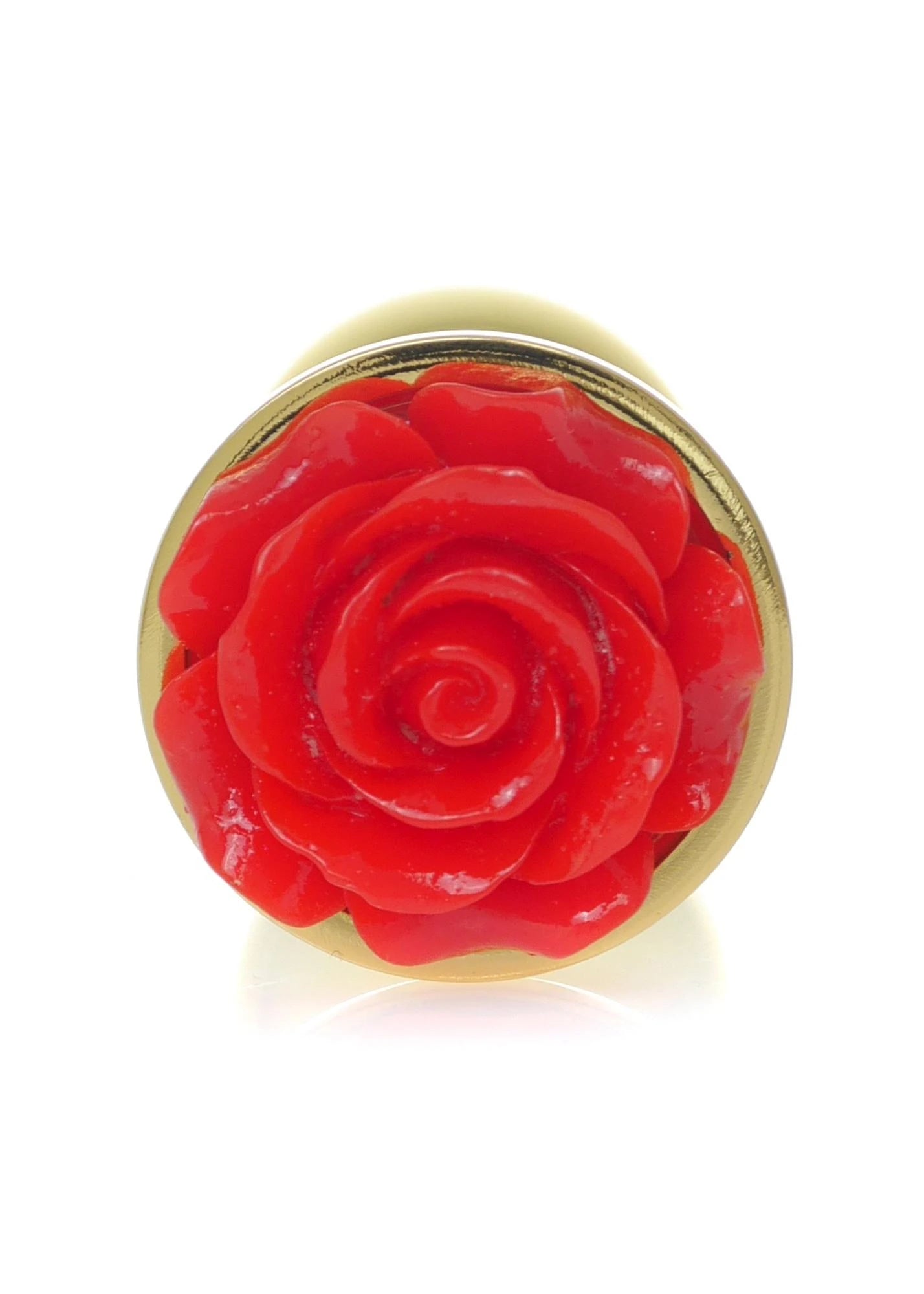 Plug-Bijoux Gold PLUG ROSE- Rouge
