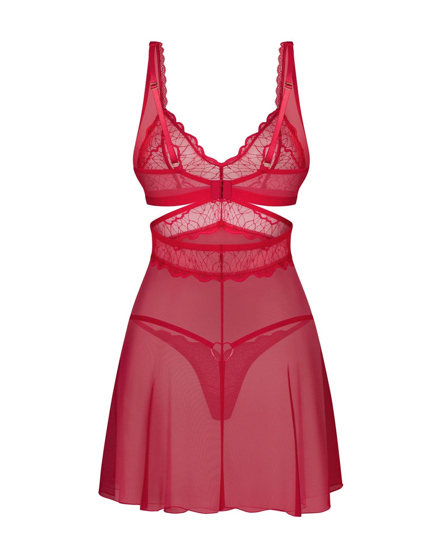 Cupide Desir babydoll and thongs S/M