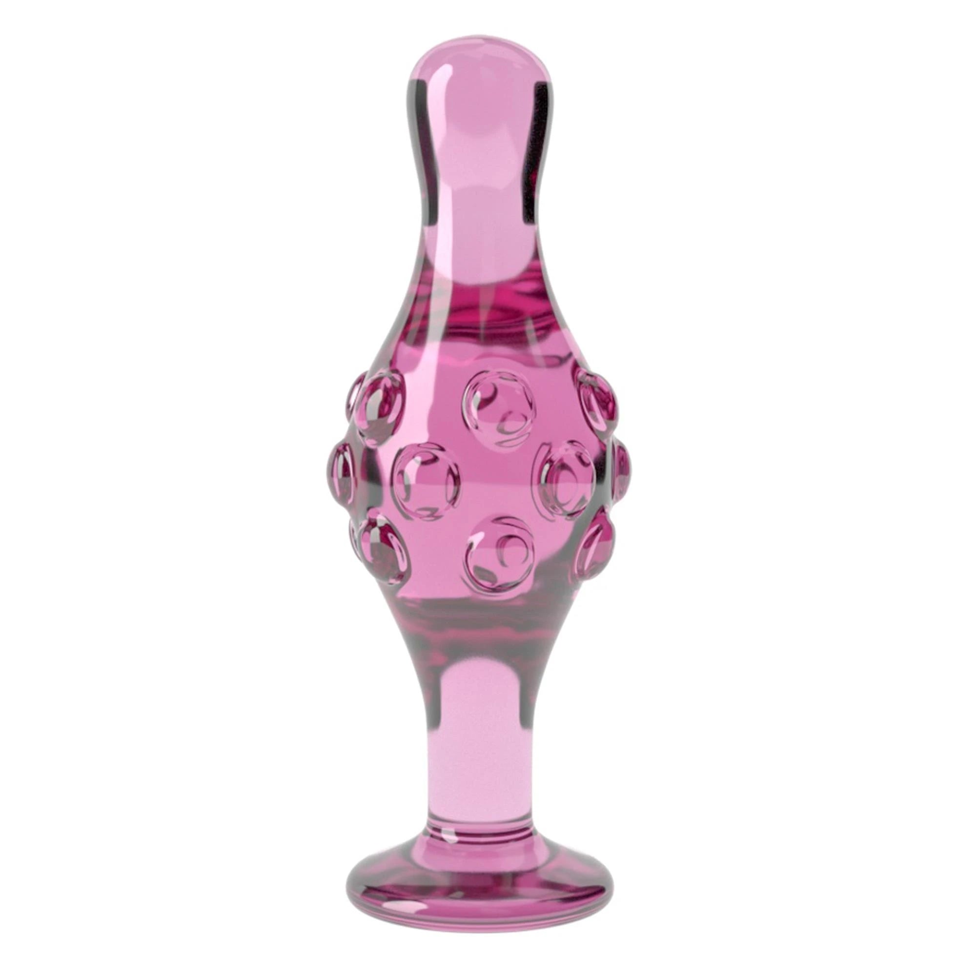 4.5″ Glass Romance Pink