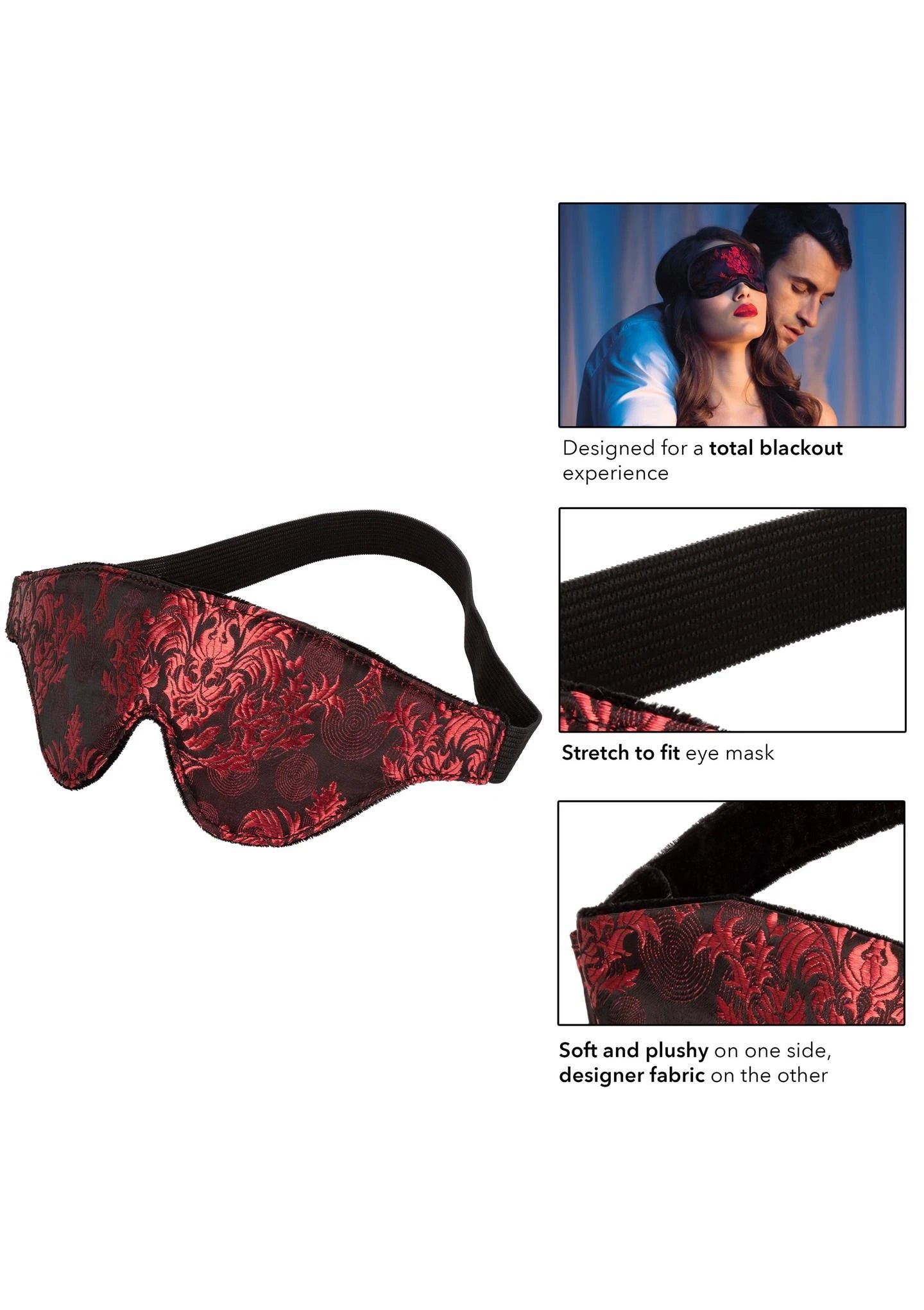Masque de sommeil Scandal Blackout noir
