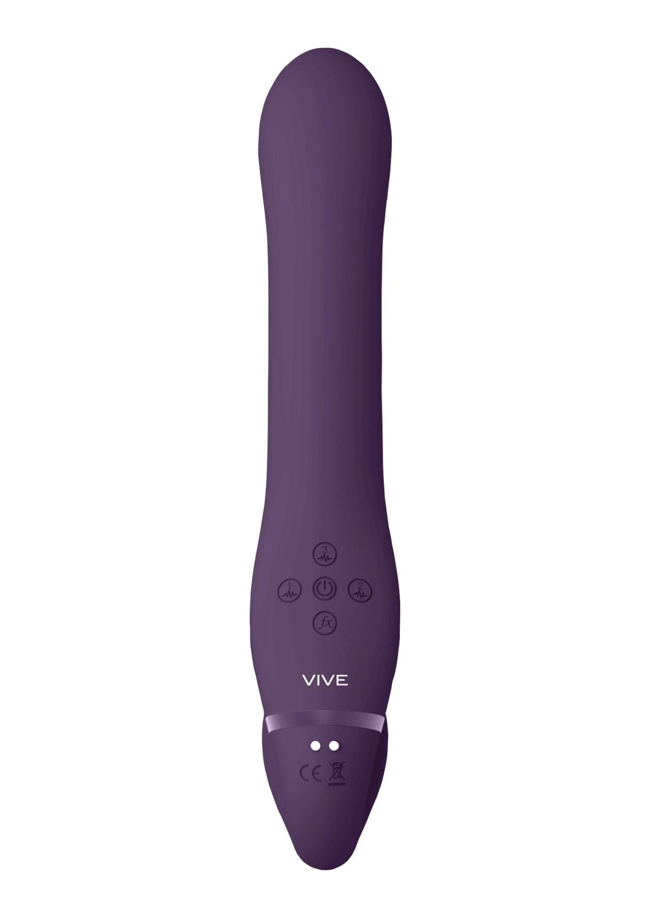 Ai - Dual Vibrating  Air Wave Tickler Strapless Strapon