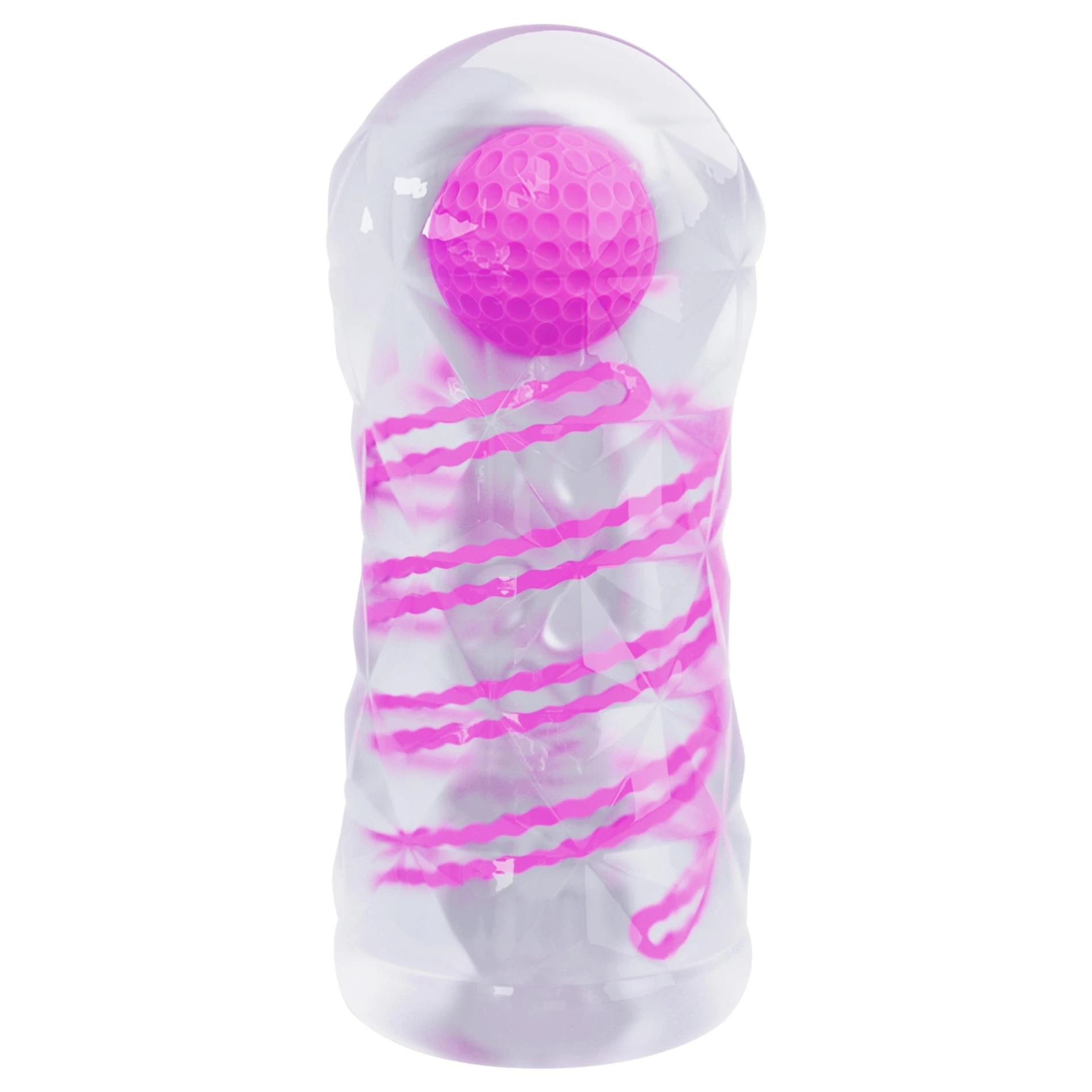 PRETTY LOVE - Transparent masturbator, TPR