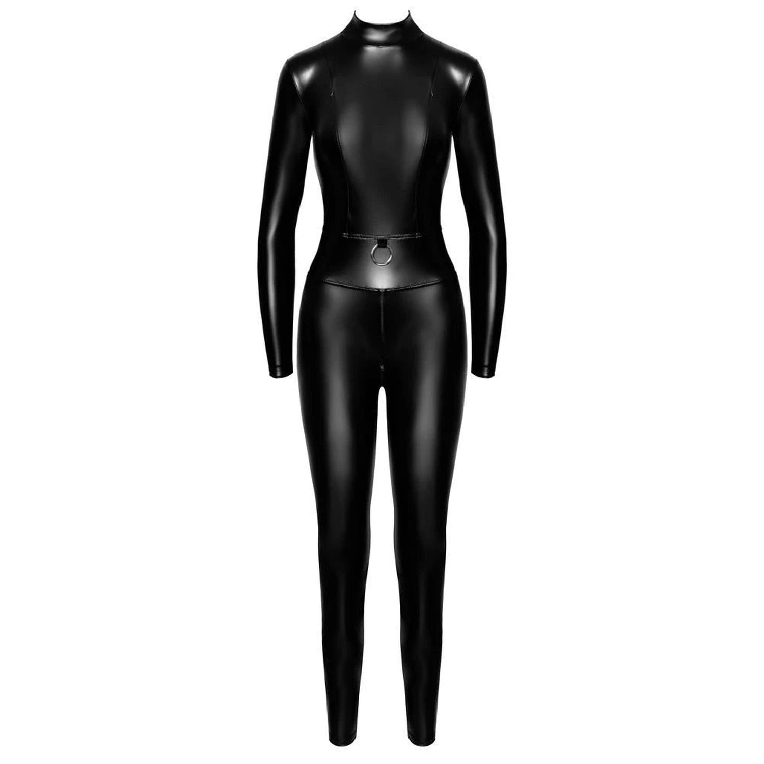 Black Jumpsuit Zip XL