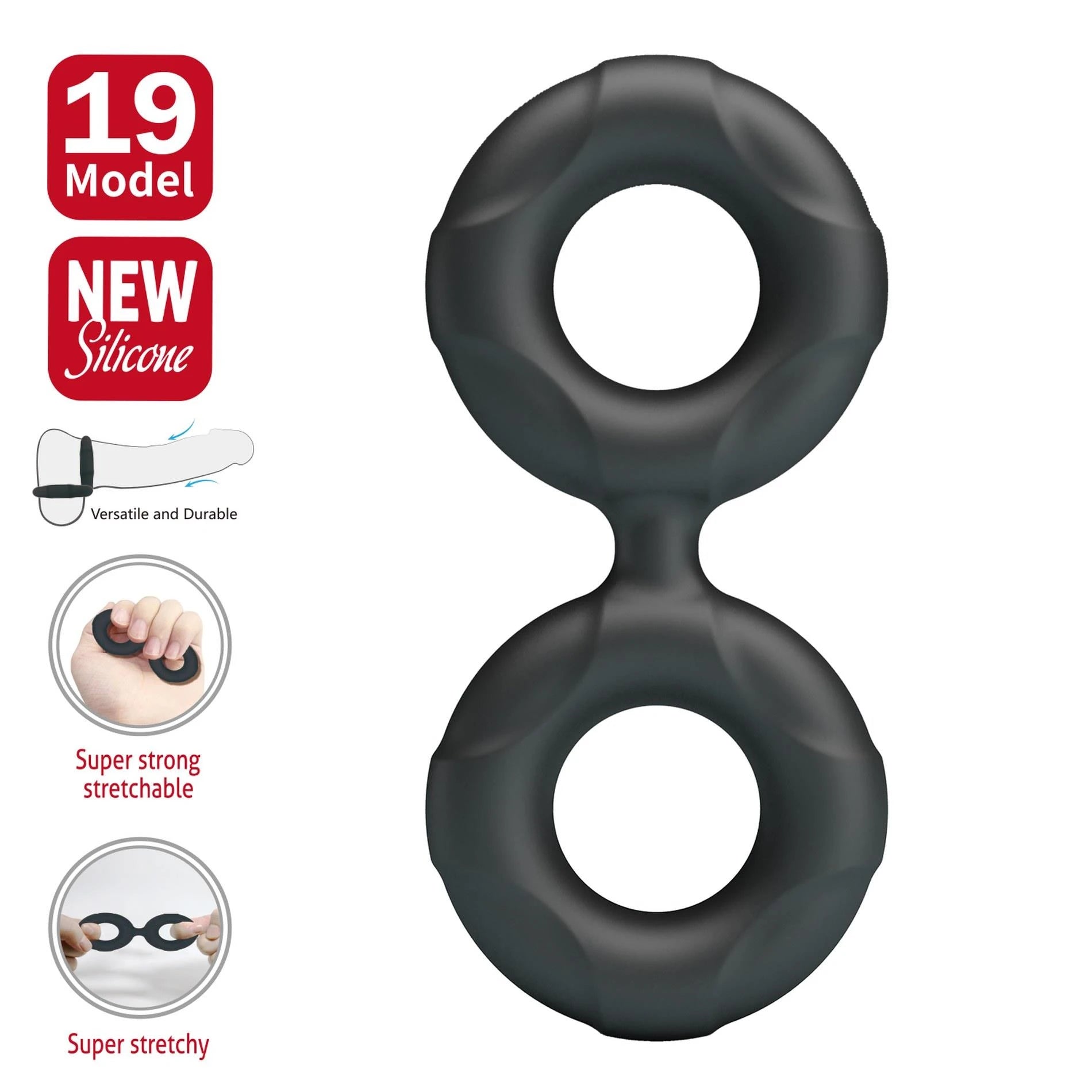 RADWAN, silicone super morbido, impermeabile