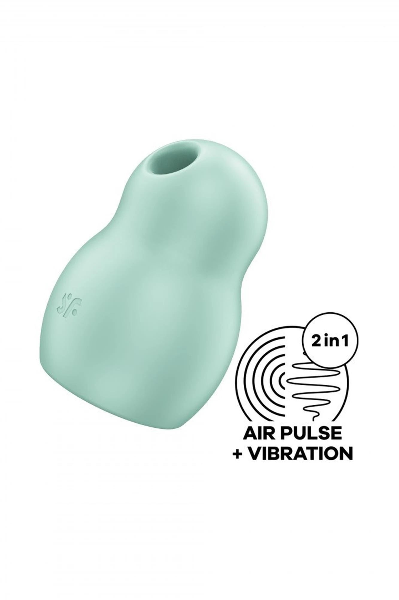Pro to Go 1 - Double Air Pulse Vibrator - Mint