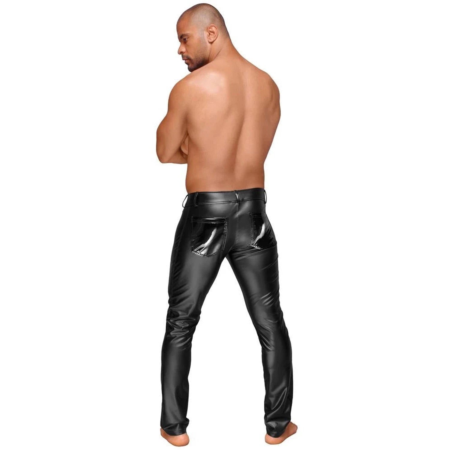 Black M.Trousers M