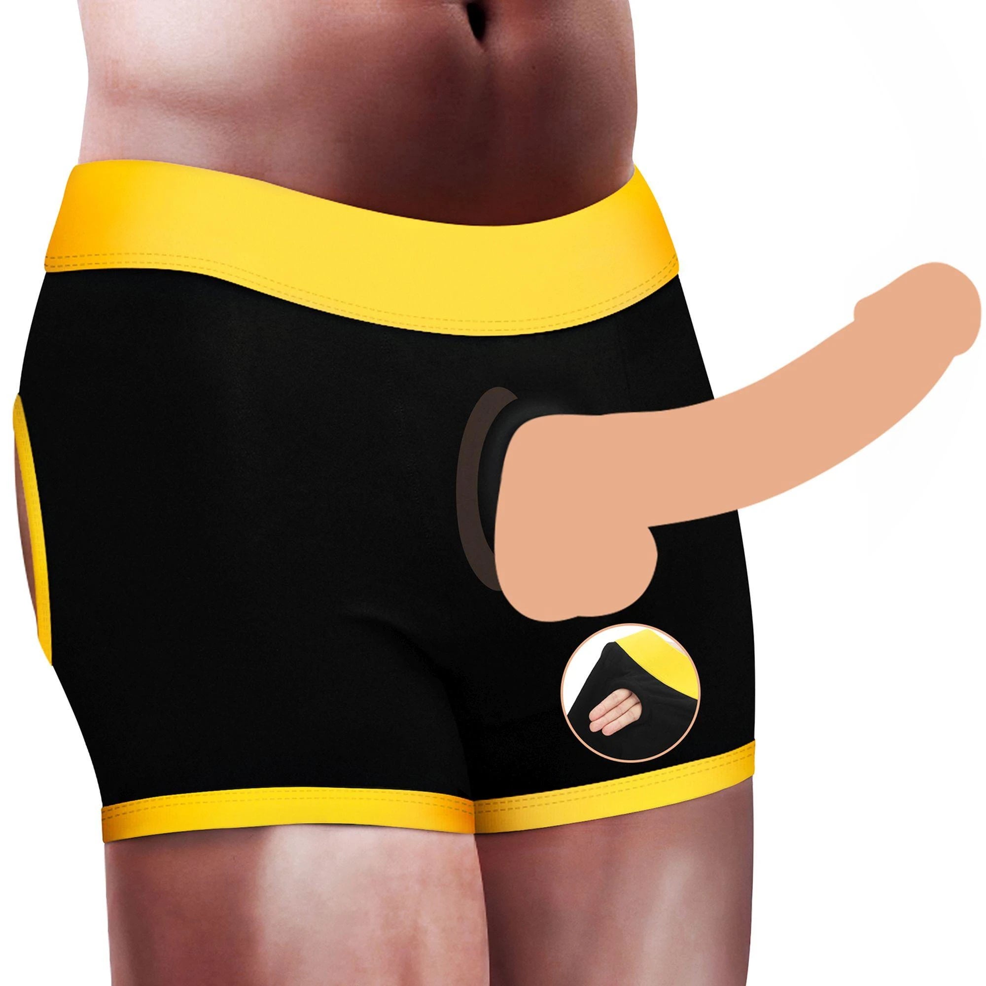 Shorts horny à sangle (tour de taille 96 - 106 cm)