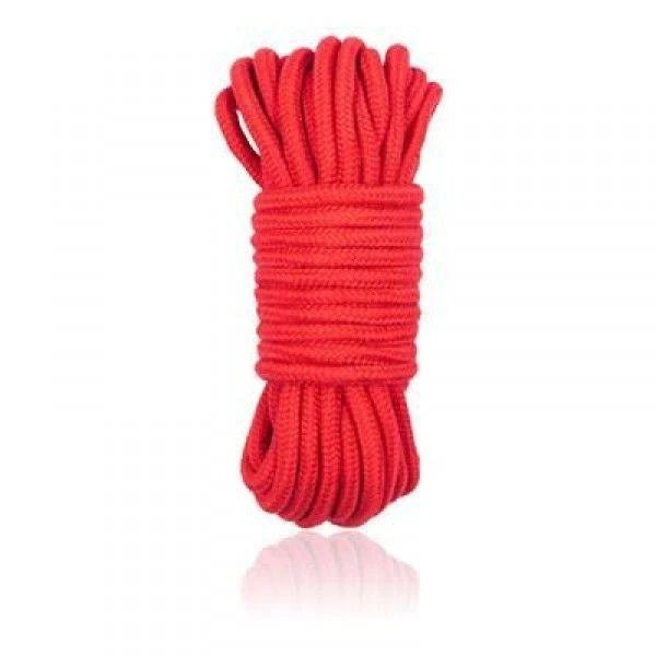 Attaches-CORDE EN COTON 5M ROUGE
