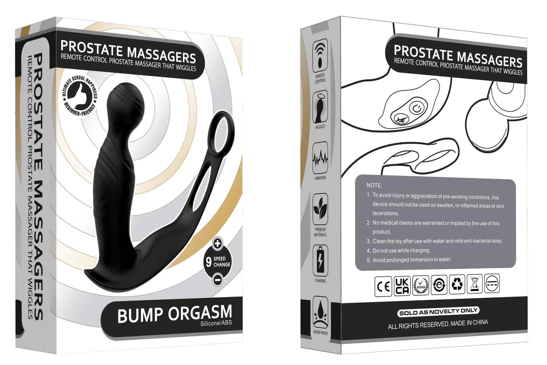 Telecomando Massaggiatore Prostatico Che Si Muove