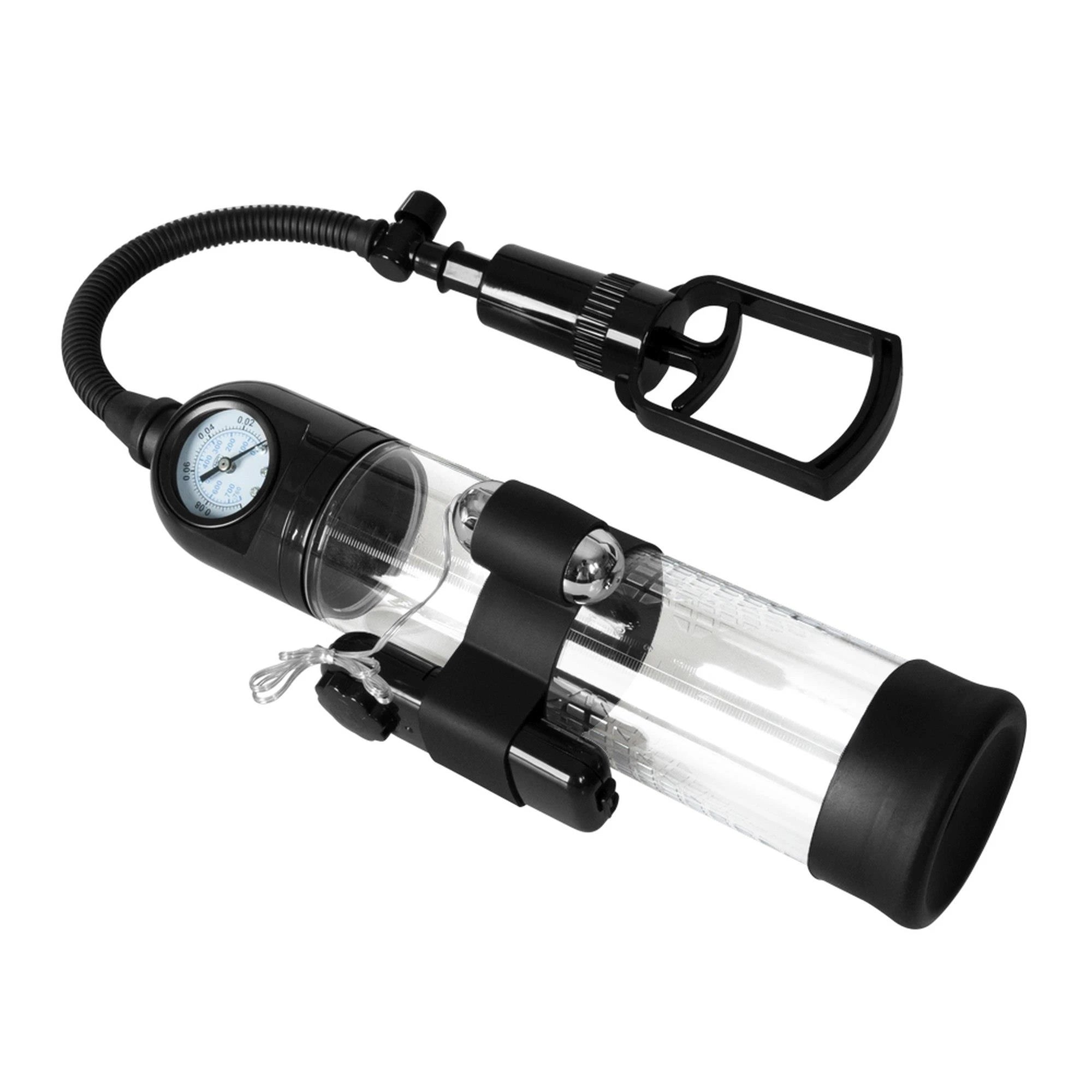 Pompe Pompka-Powerpump MASTER Vibrante - Noir et transparent