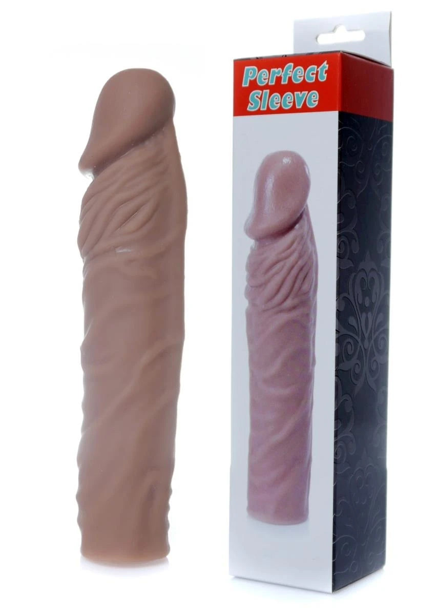 Stimulator-Perfect Sleeve Mulatto - extends 7 cm