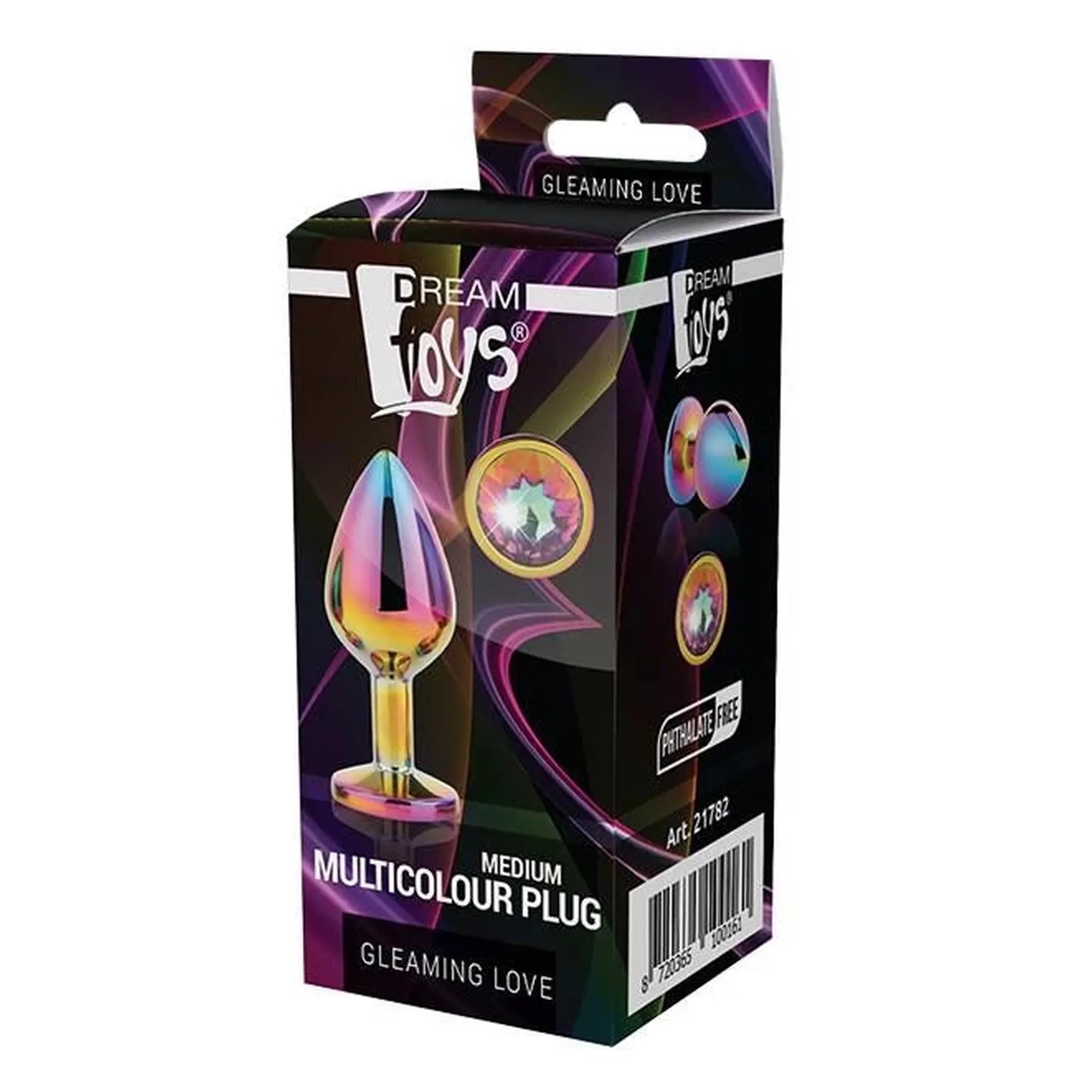 GLEAMING LOVE MULTICOLOUR PLUG MEDIUM