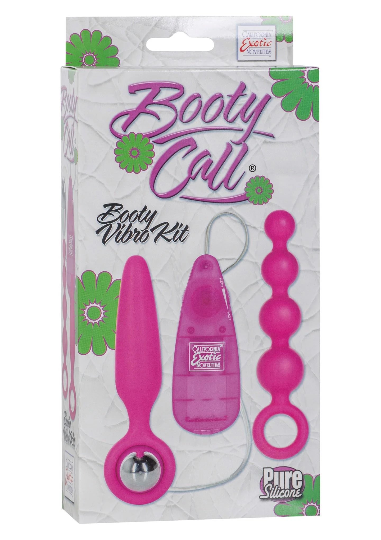 Kit Booty Vibro Call Rose